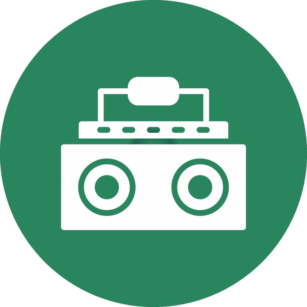 Music Controller Creative Icon Design vector
