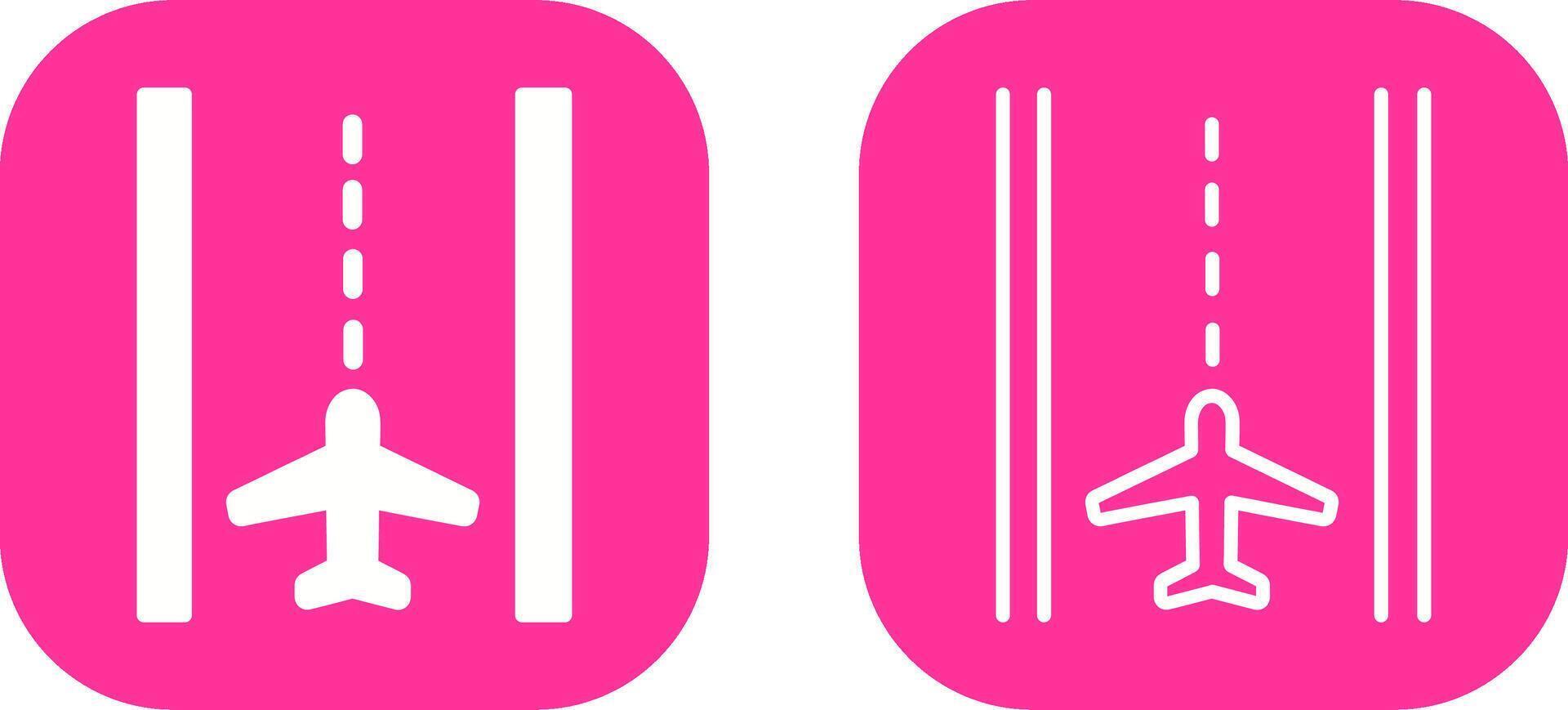 Runway Vector Icon