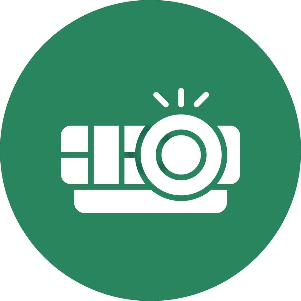 Projector Creative Icon Design vector