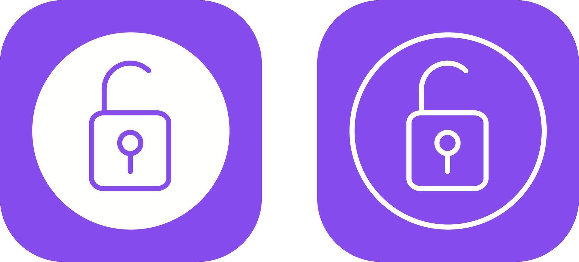 Open Lock Vector Icon