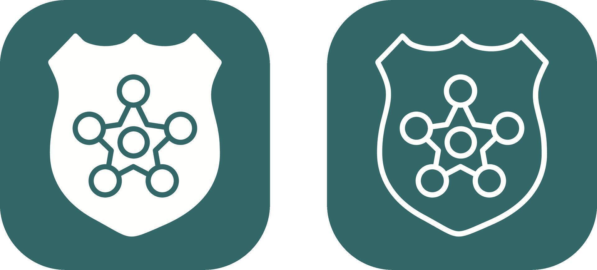 Police Badge Vector Icon