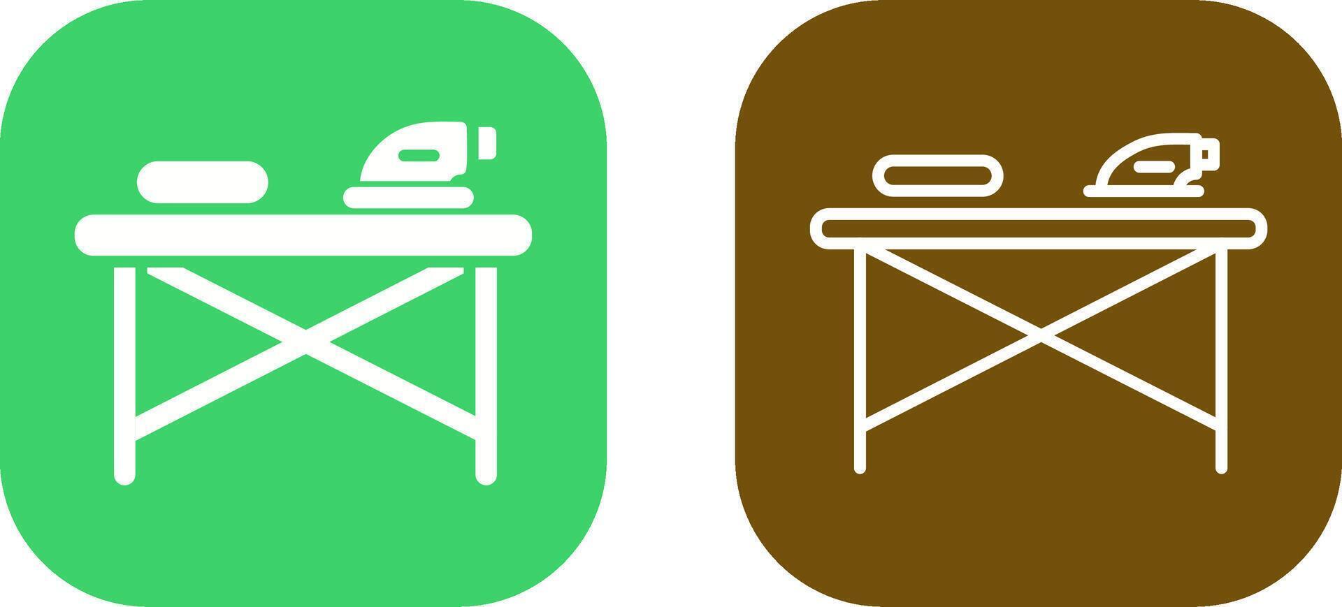 Iron Stand Vector Icon