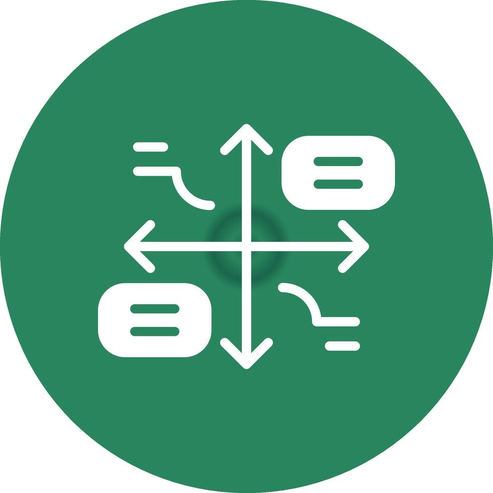 Grid Matrix Creative Icon Design vector