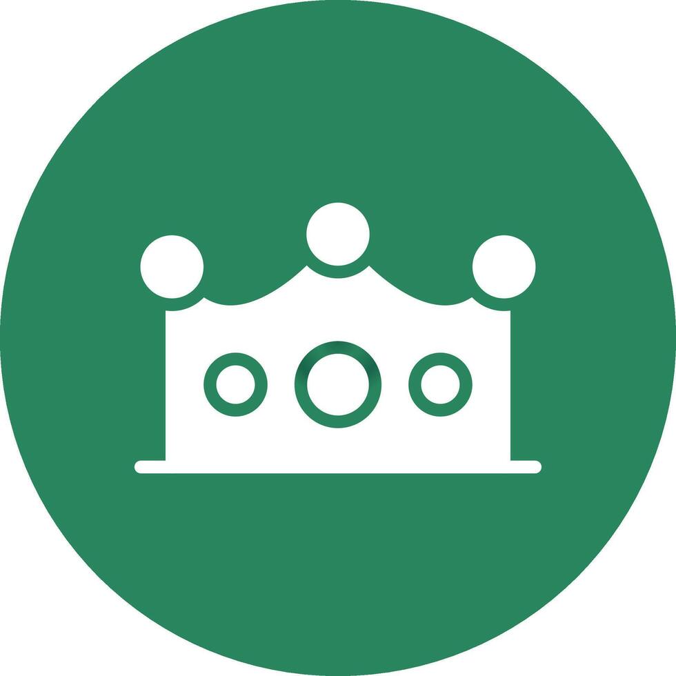 Crown Creative Icon Design vector