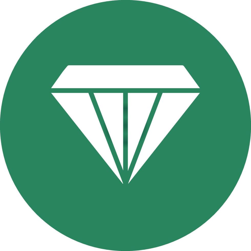 diseño de icono creativo de diamante vector