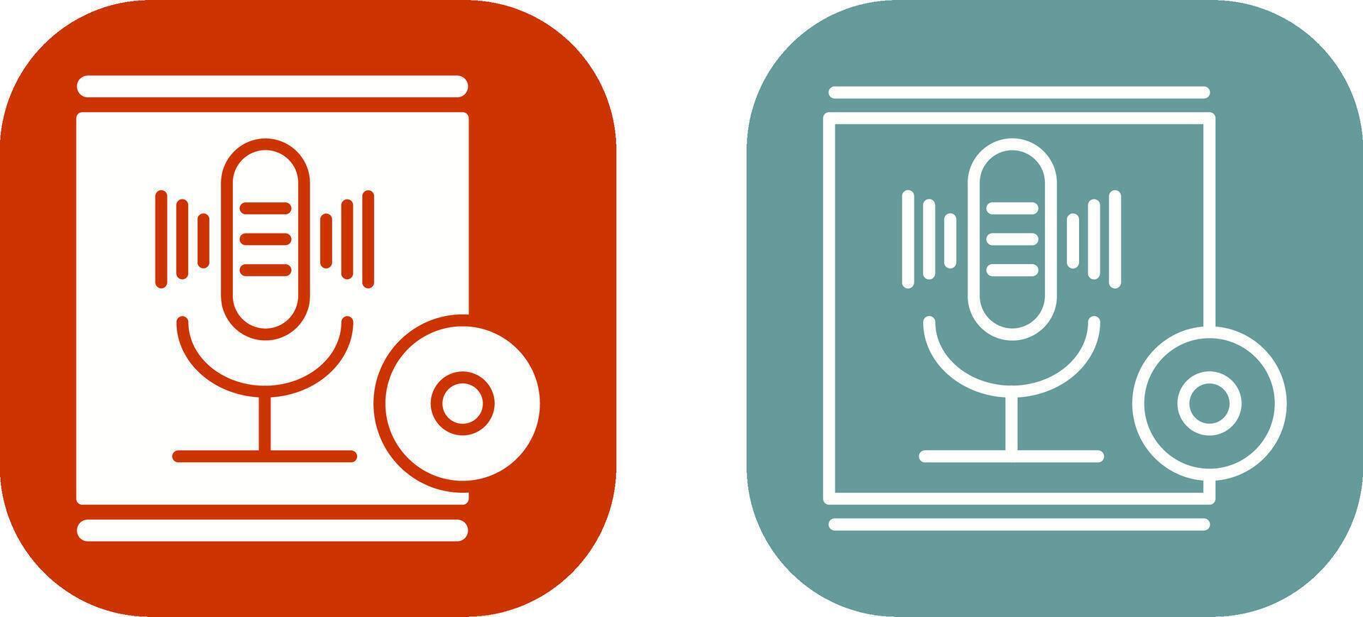 Recording Vector Icon