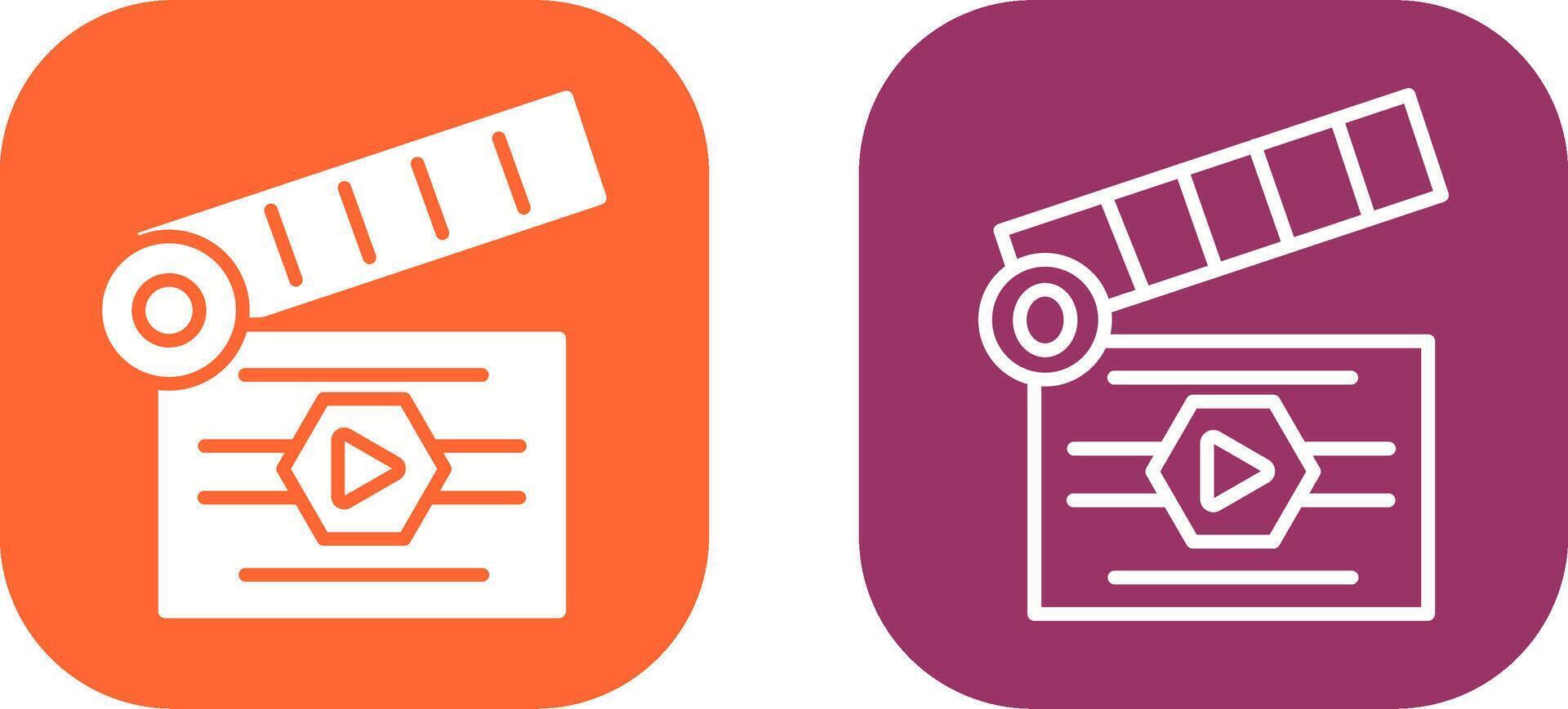 Clapper Vector Icon