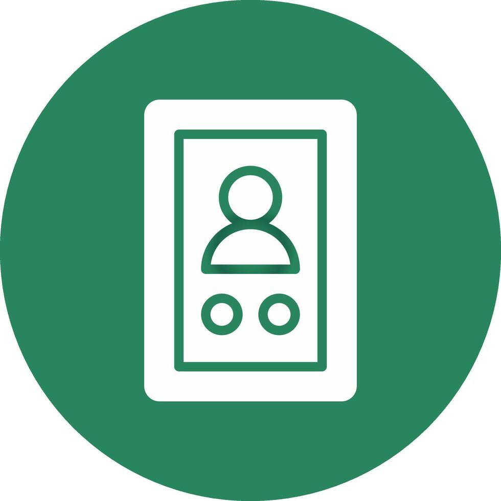 Phone Call Creative Icon Design vector