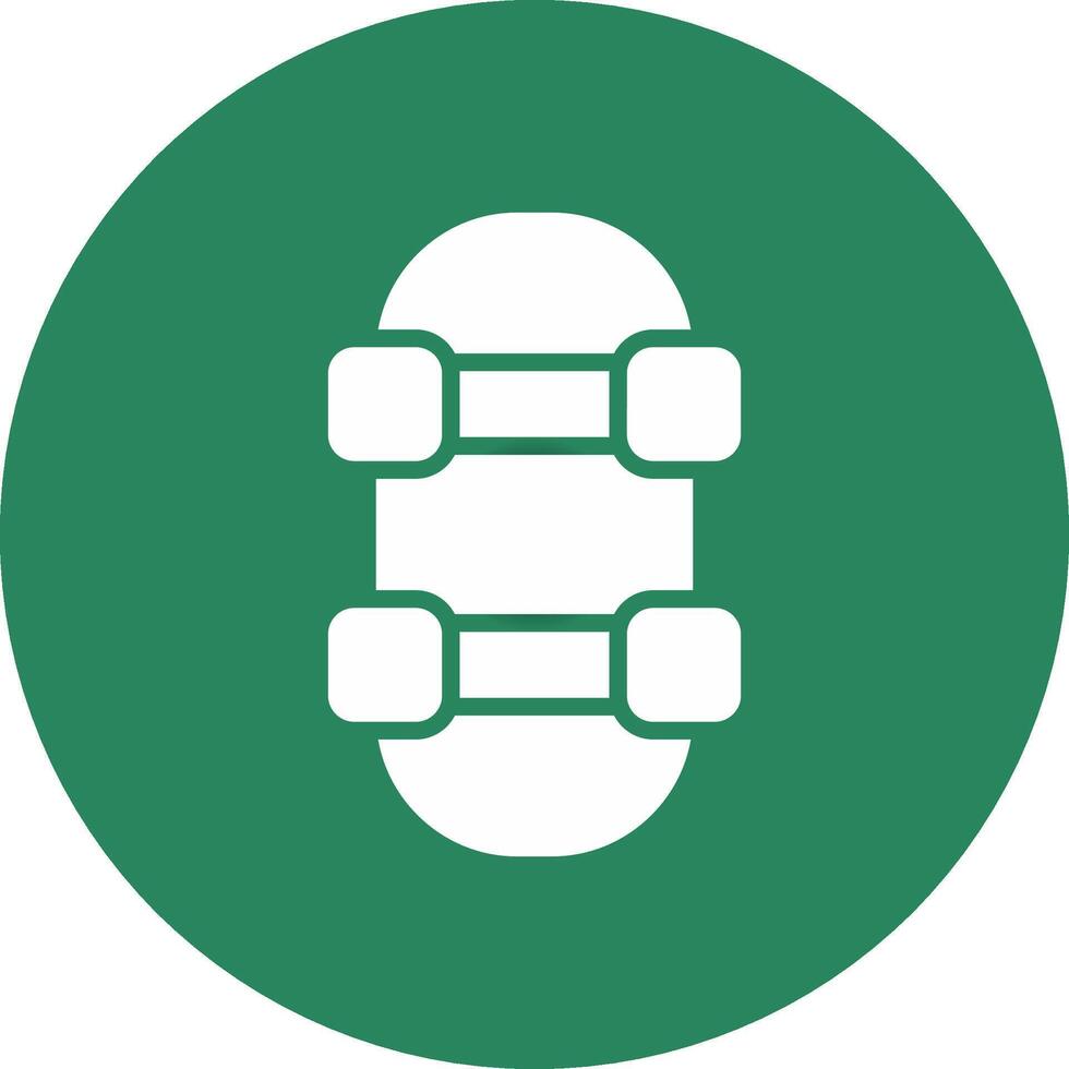 Skateboard Creative Icon Design vector