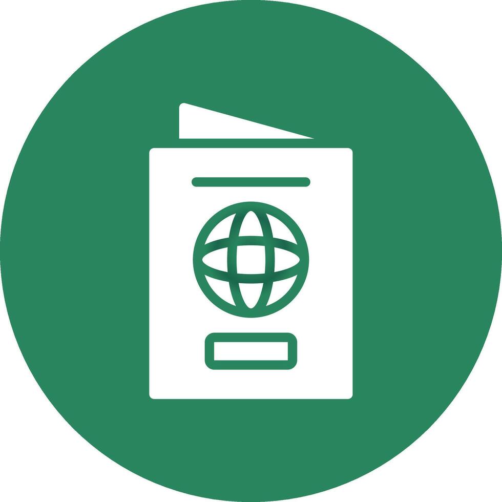 Passport Creative Icon Design vector