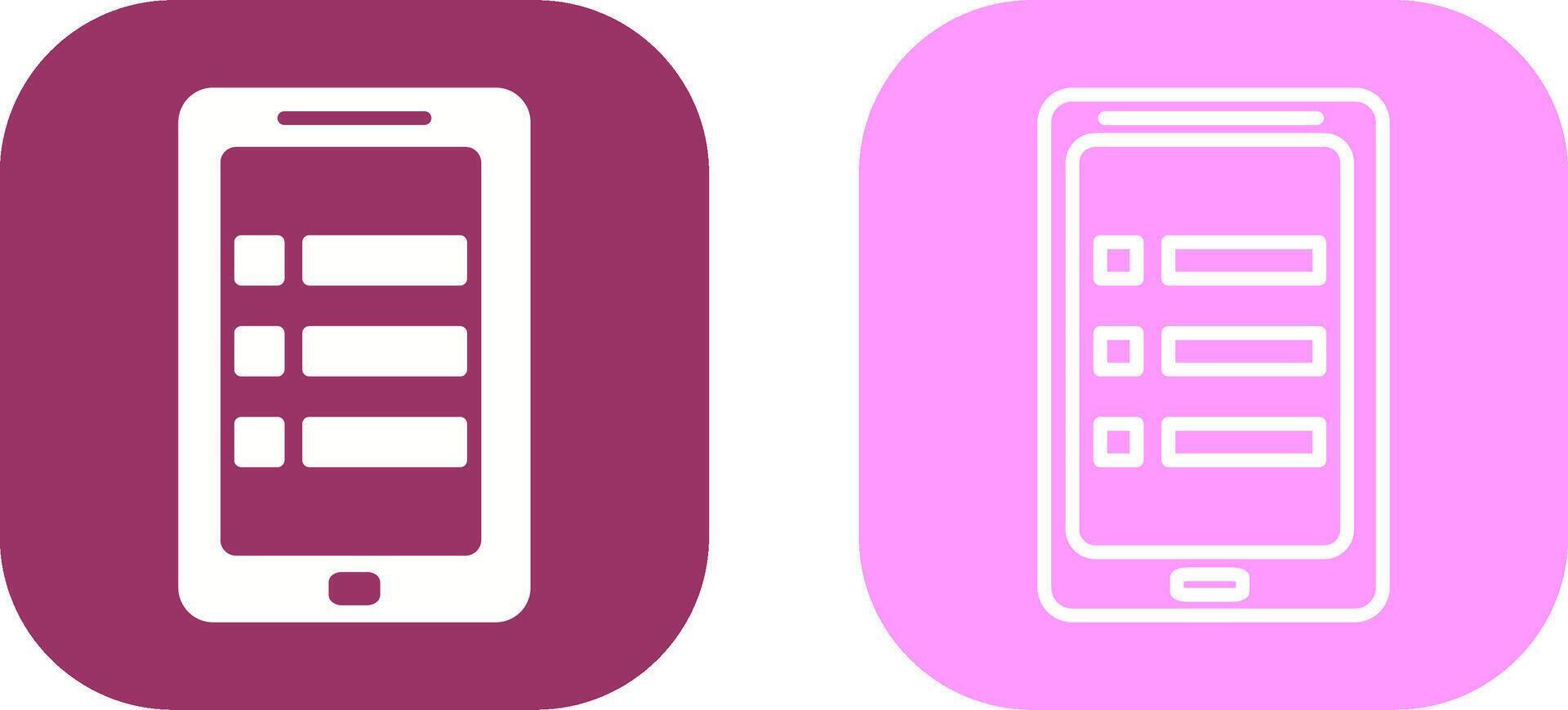 Menu Vector Icon