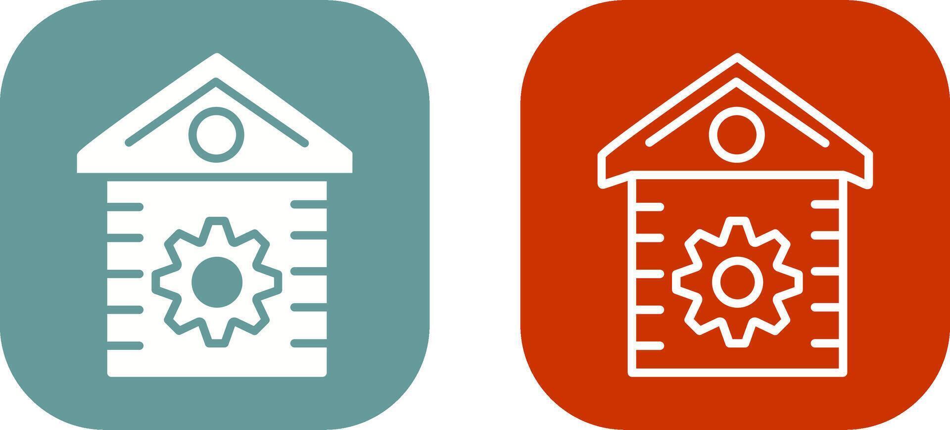 House Setting Vector Icon