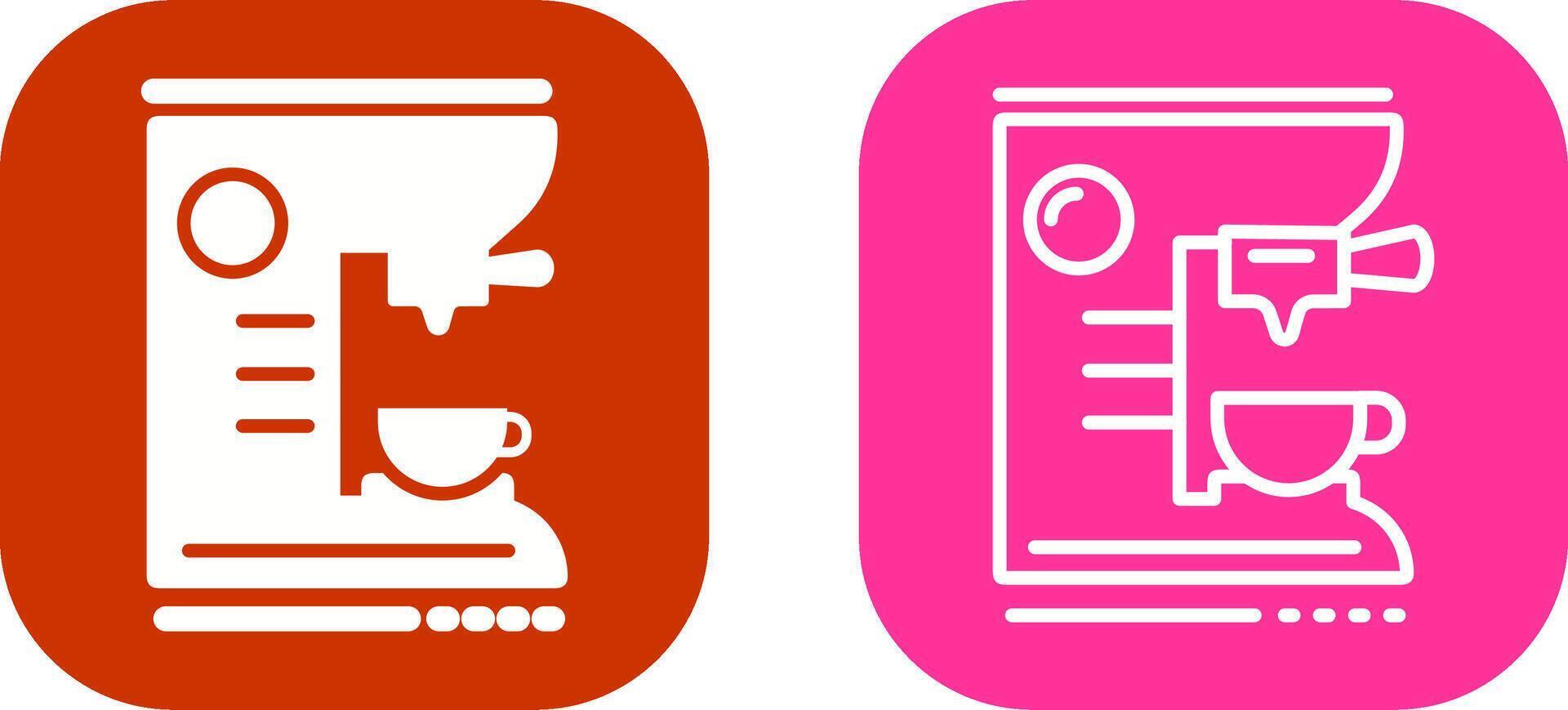 Coffee Machine Vector Icon