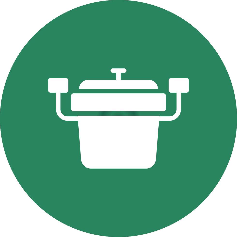 Pot Creative Icon Design vector