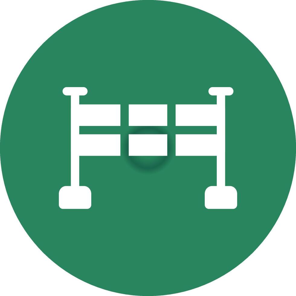 Finish Line Creative Icon Design vector