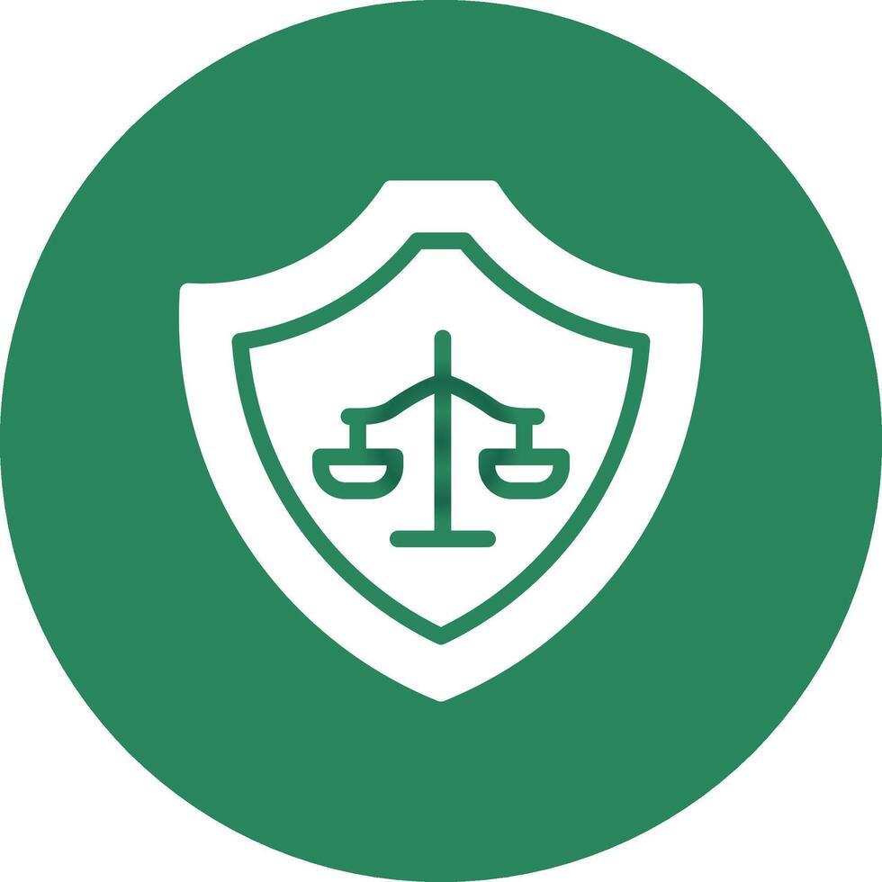 Law Creative Icon Design vector
