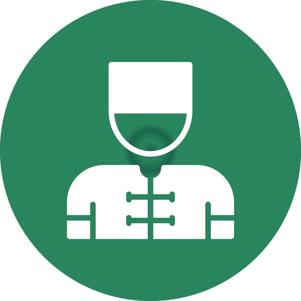 Receptionist Creative Icon Design vector