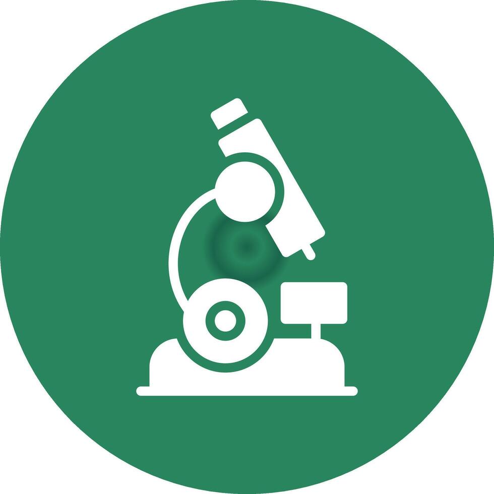 Microscope Creative Icon Design vector