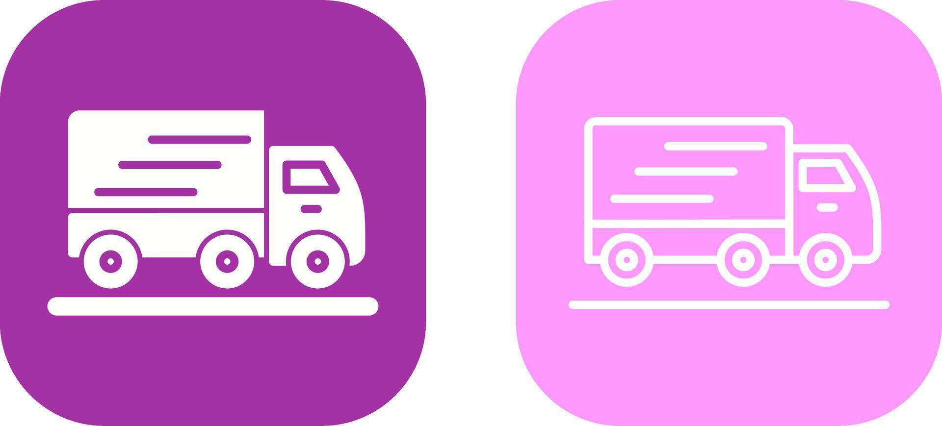 Moving Truck Vector Icon