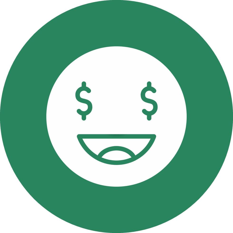 Greedy Creative Icon Design vector