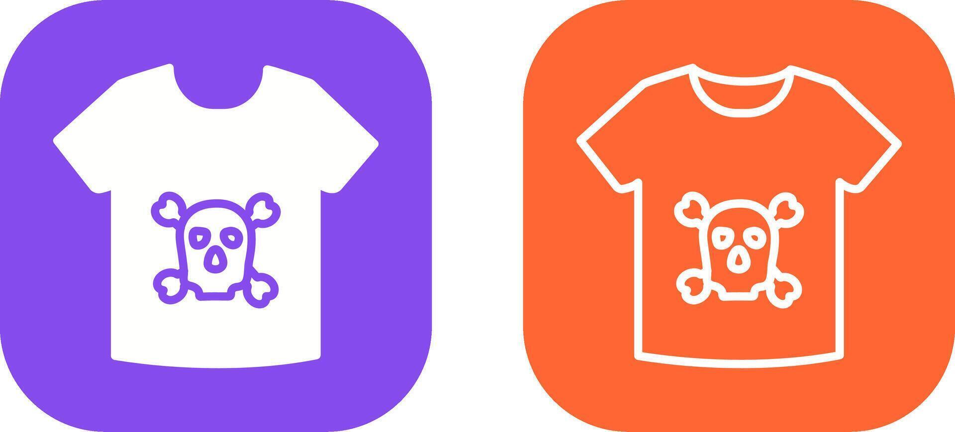 Pirate Shirt Vector Icon