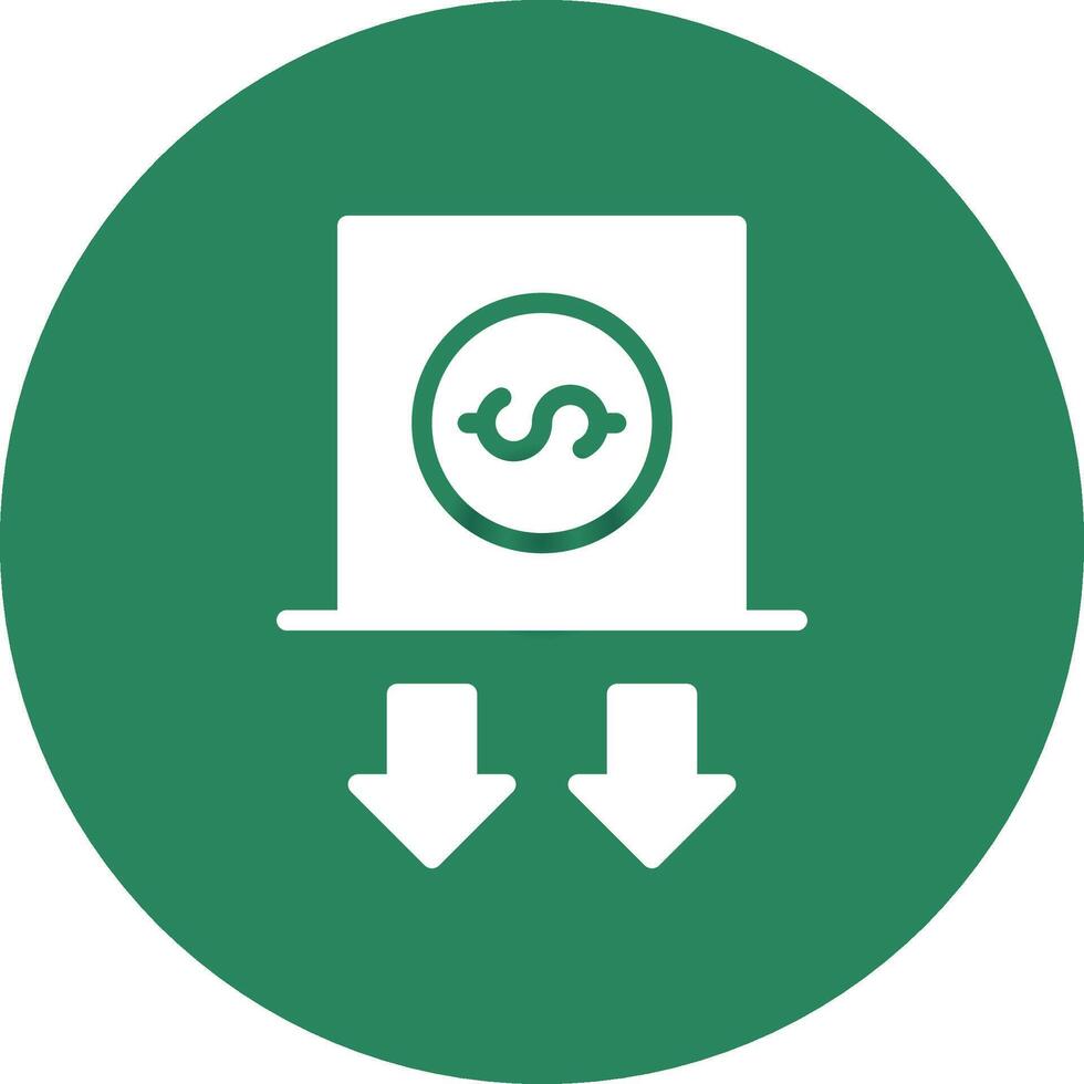 Deposit Creative Icon Design vector