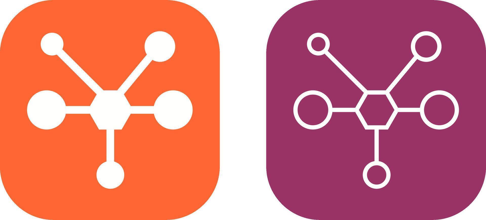 Molecule Vector Icon