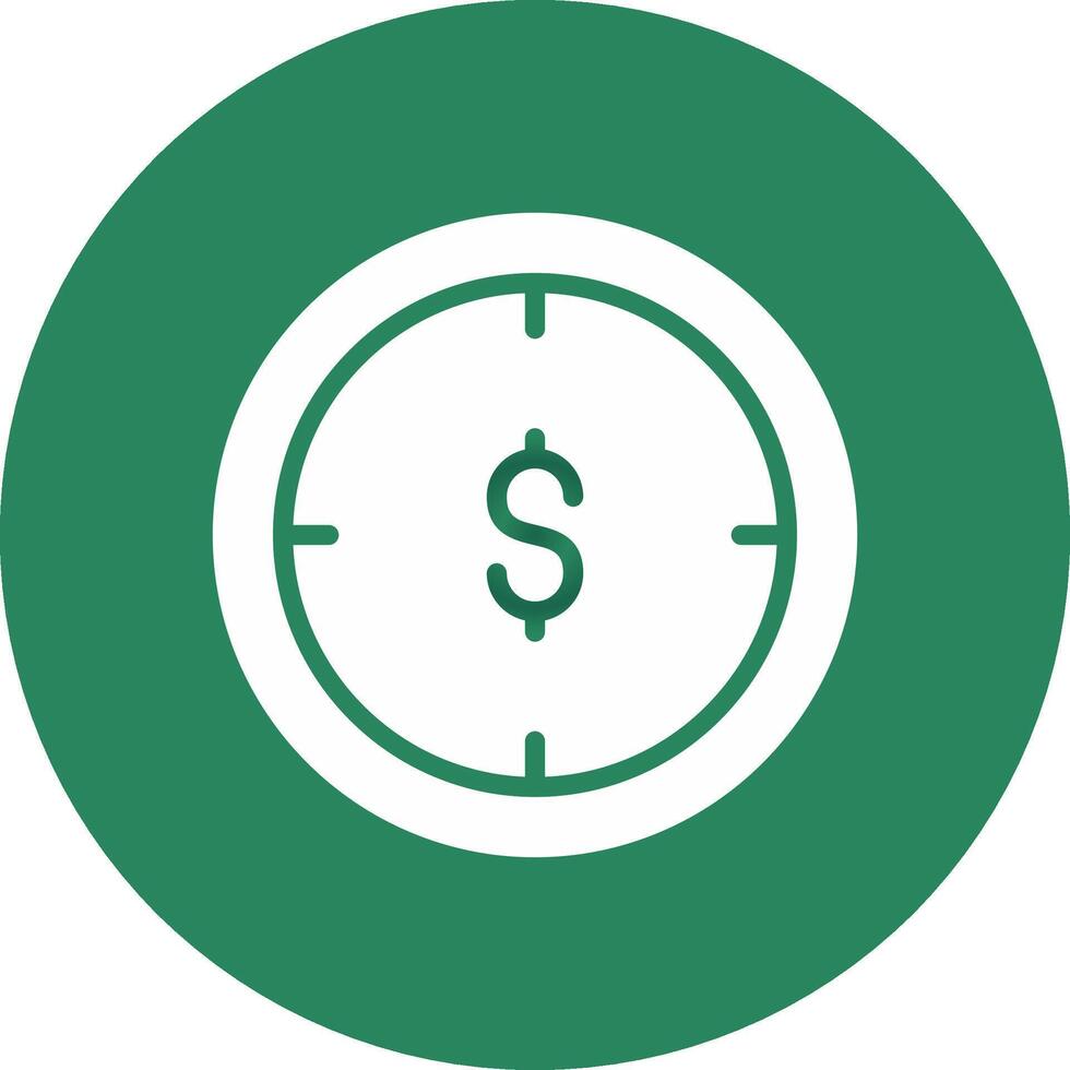 Money Hour Creative Icon Design vector