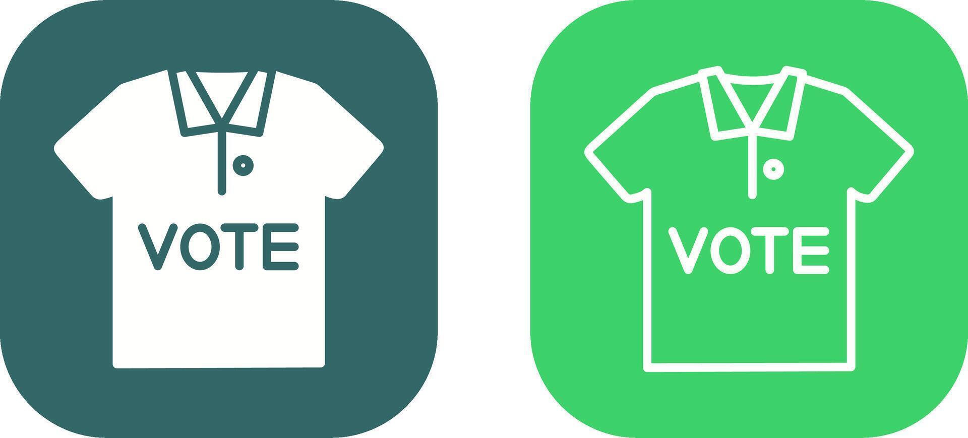 T Shirt Vector Icon