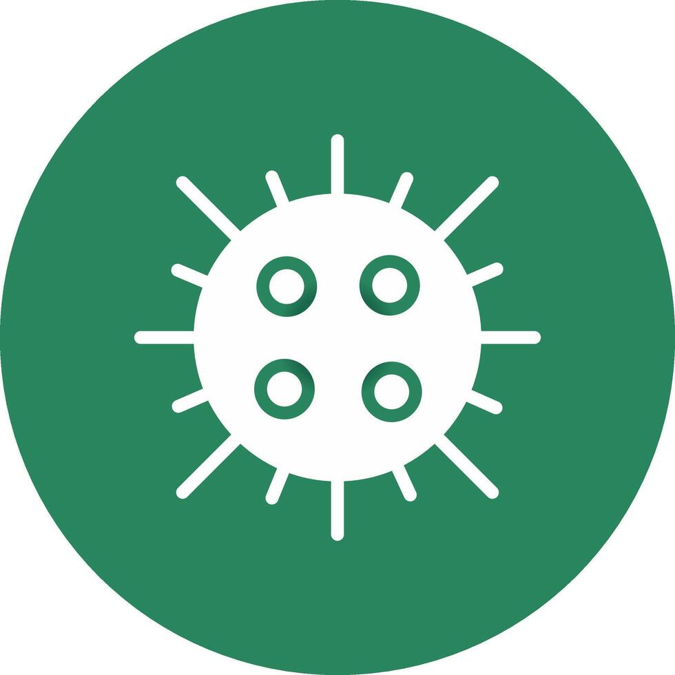 diseño de icono creativo de virus vector