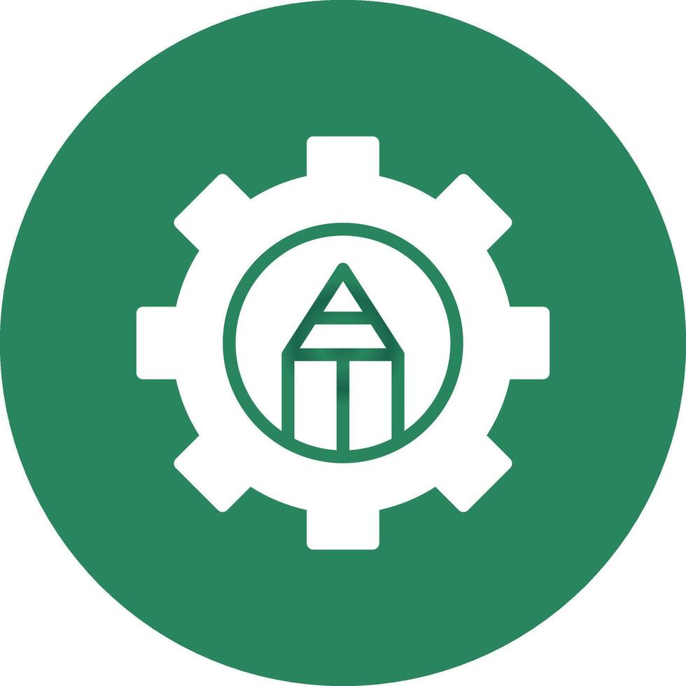 Gear Creative Icon Design vector