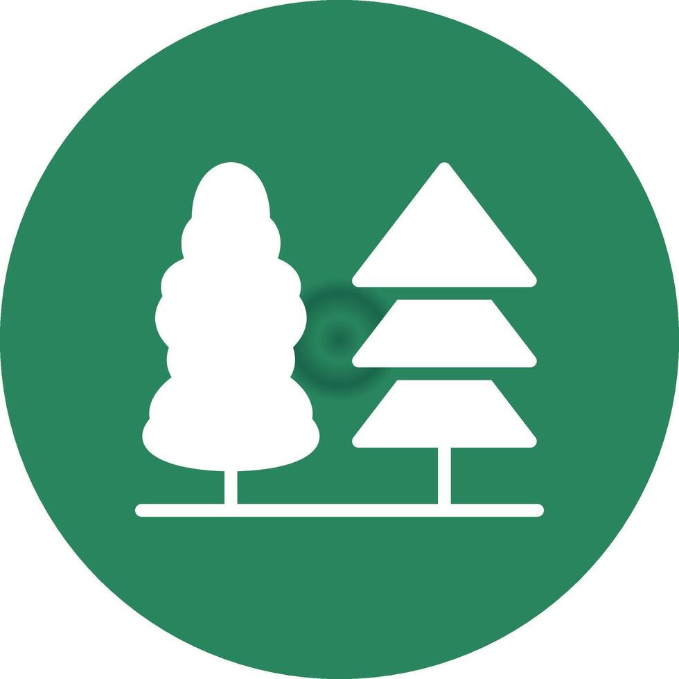 Forest Creative Icon Design vector