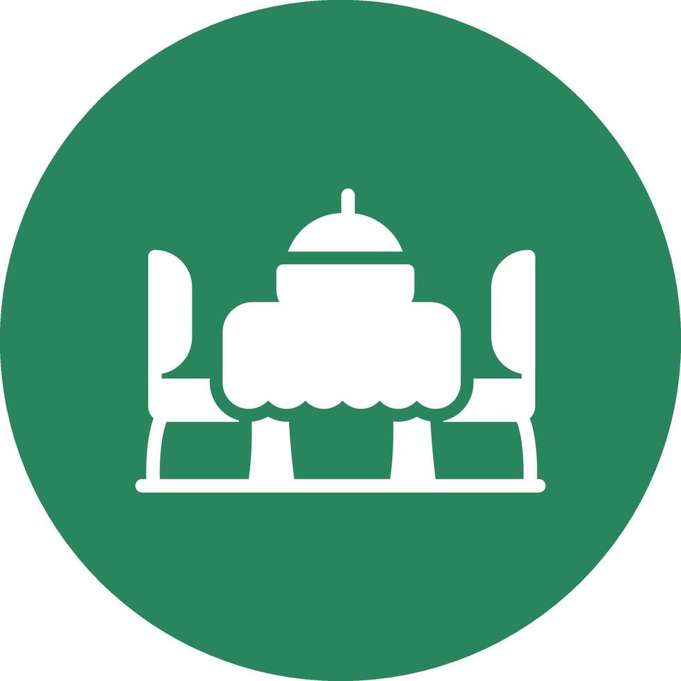 Dinner Creative Icon Design vector