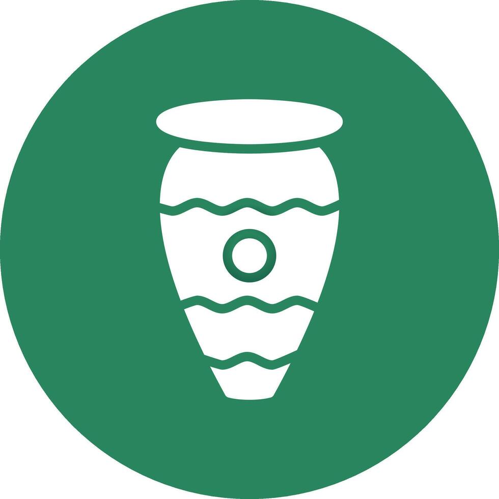 Vase Creative Icon Design vector