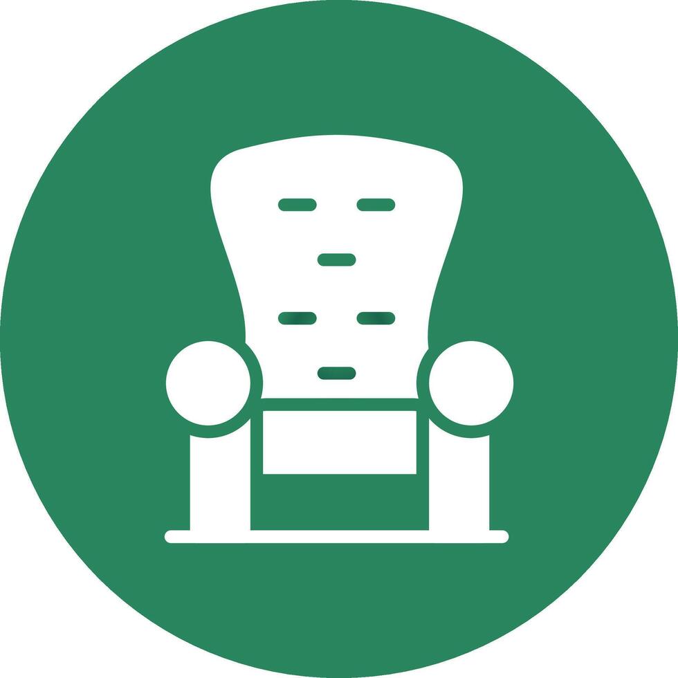 Throne Creative Icon Design vector