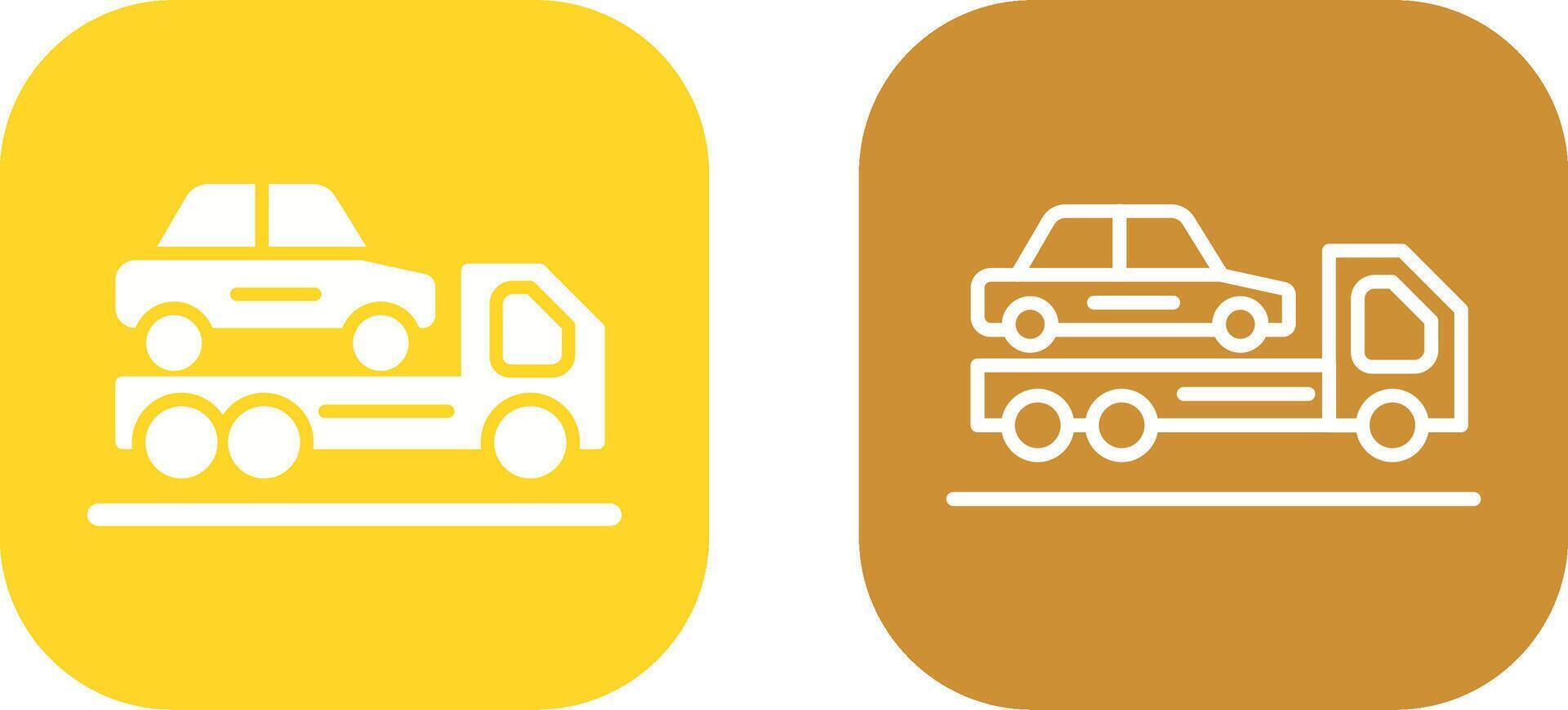 Trailer Vector Icon