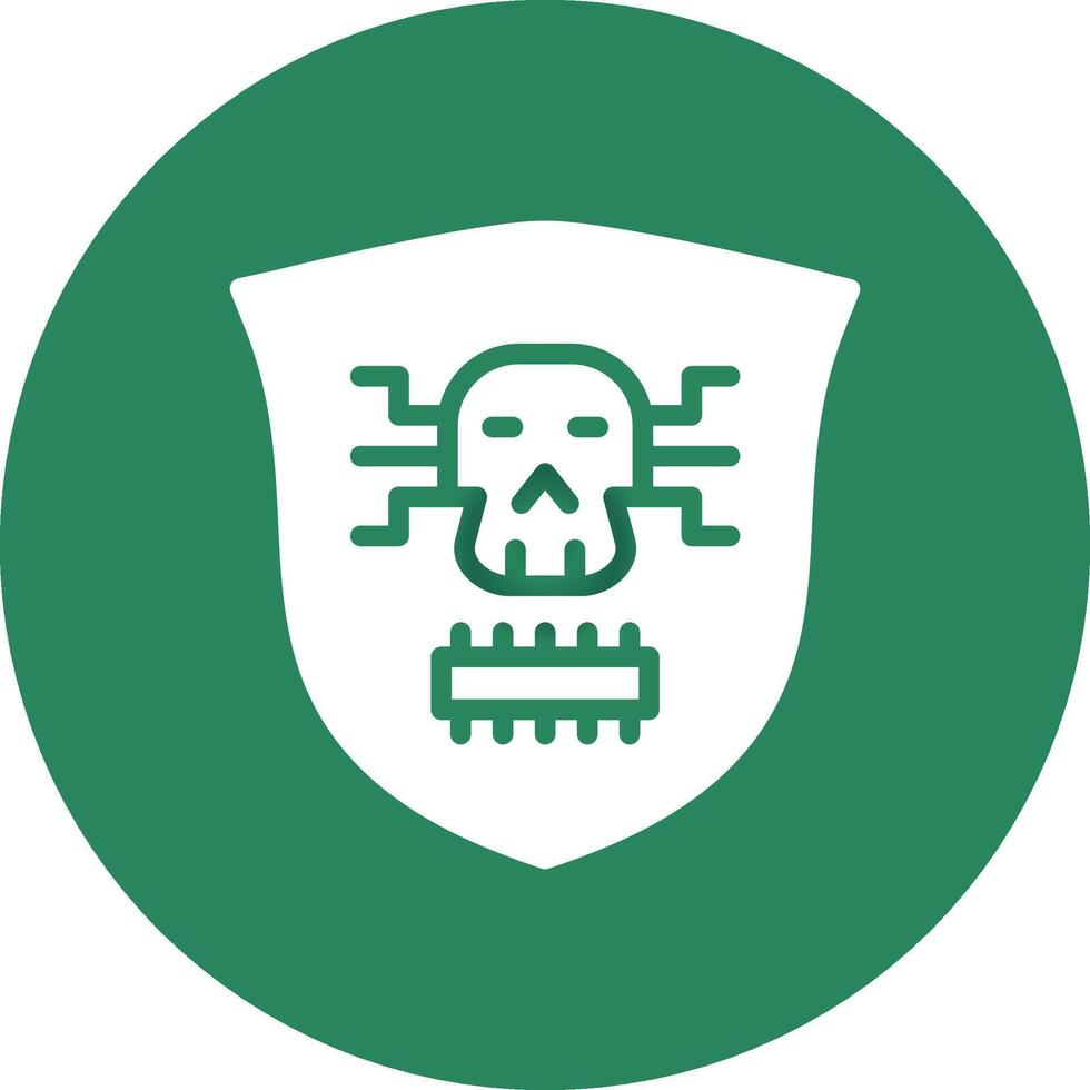 Malware Creative Icon Design vector