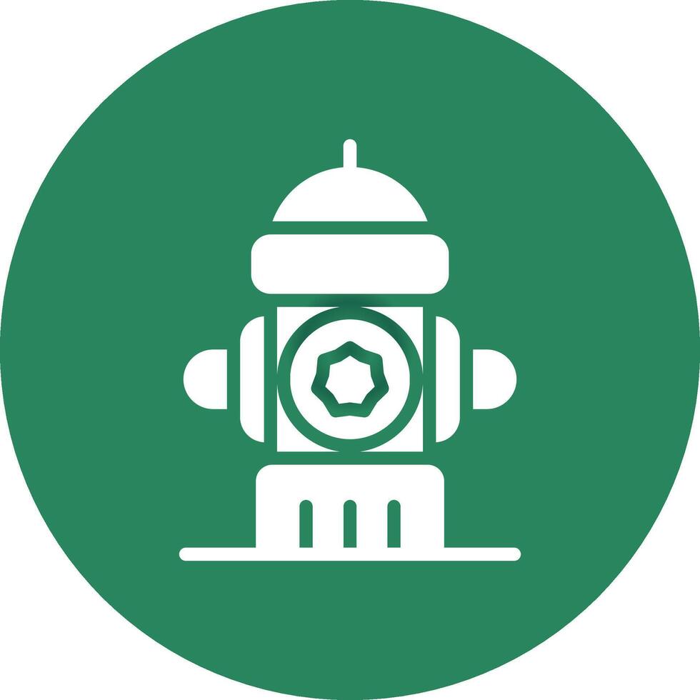 Hydrant Creative Icon Design vector
