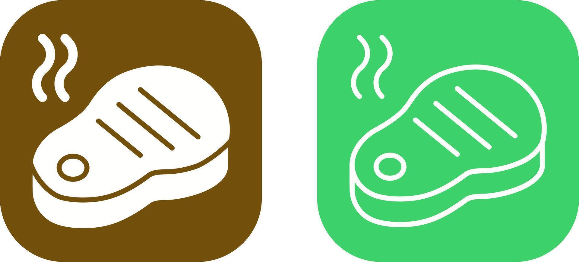 Steak Vector Icon