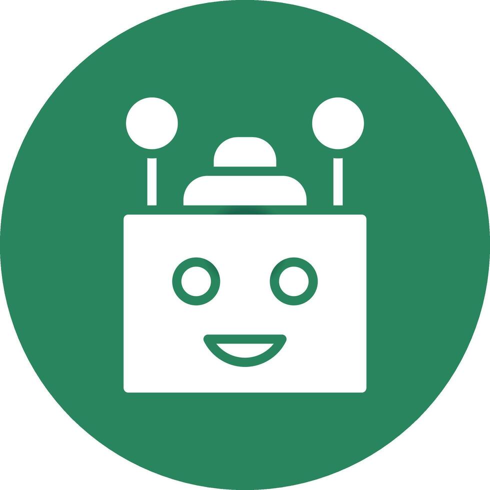 Chatbot Creative Icon Design vector