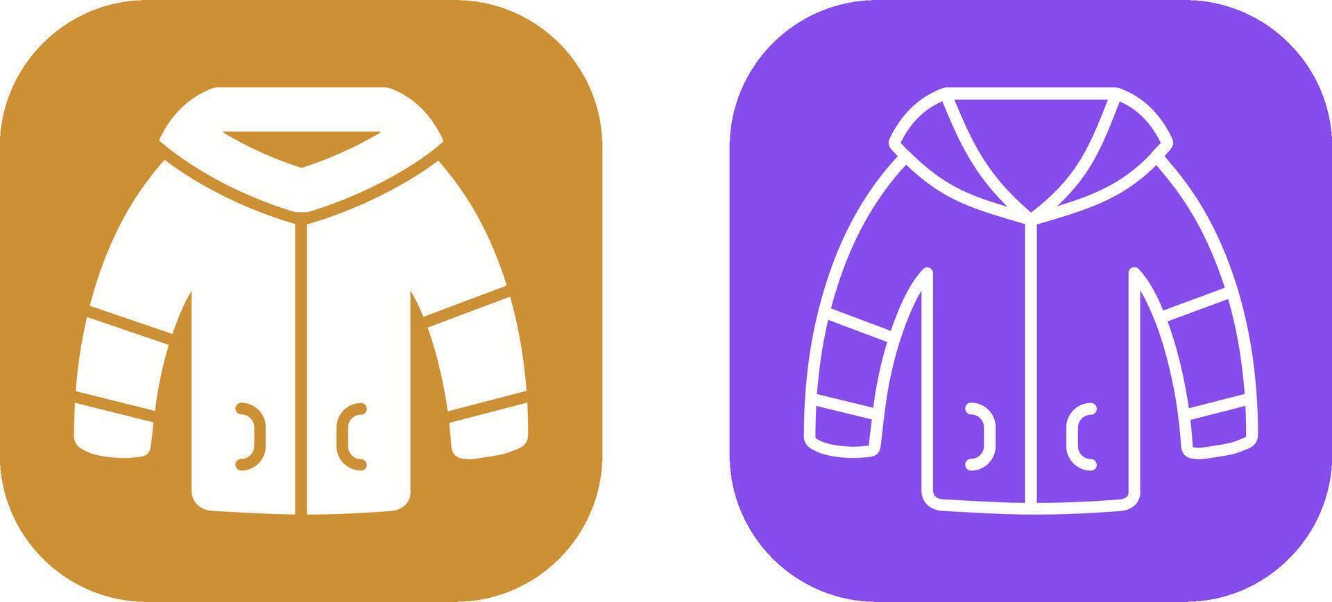 Winter Jacket Vector Icon