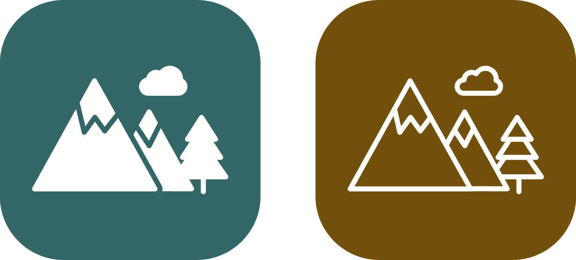 Mountain Vector Icon