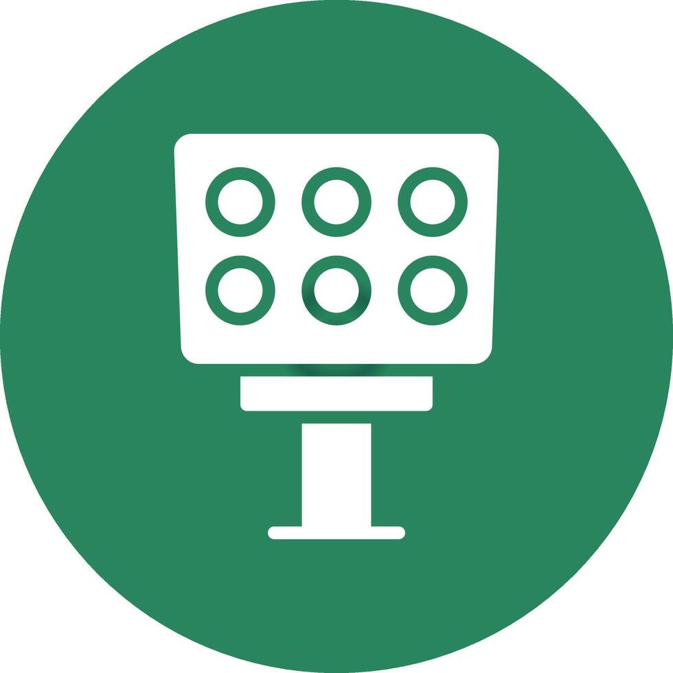 Light Creative Icon Design vector