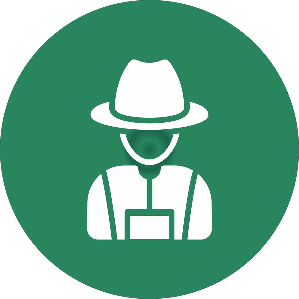 Farmer Creative Icon Design vector