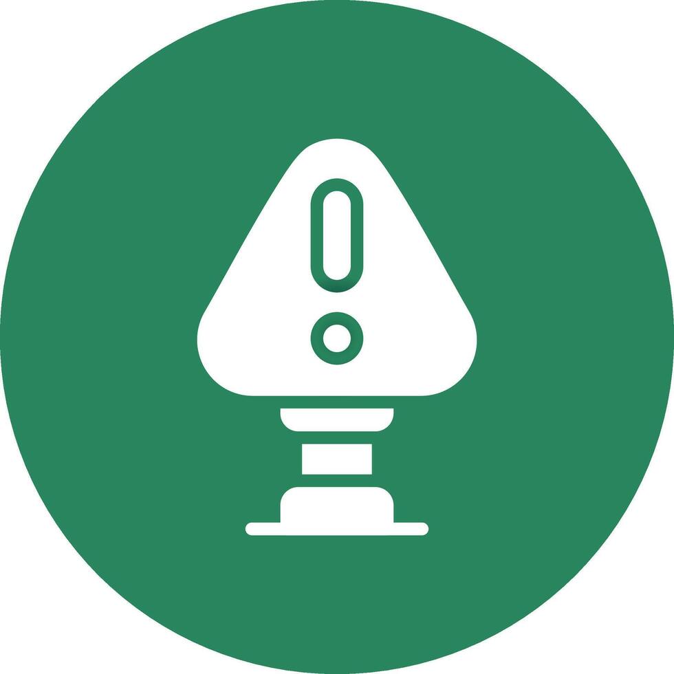 Alert Creative Icon Design vector