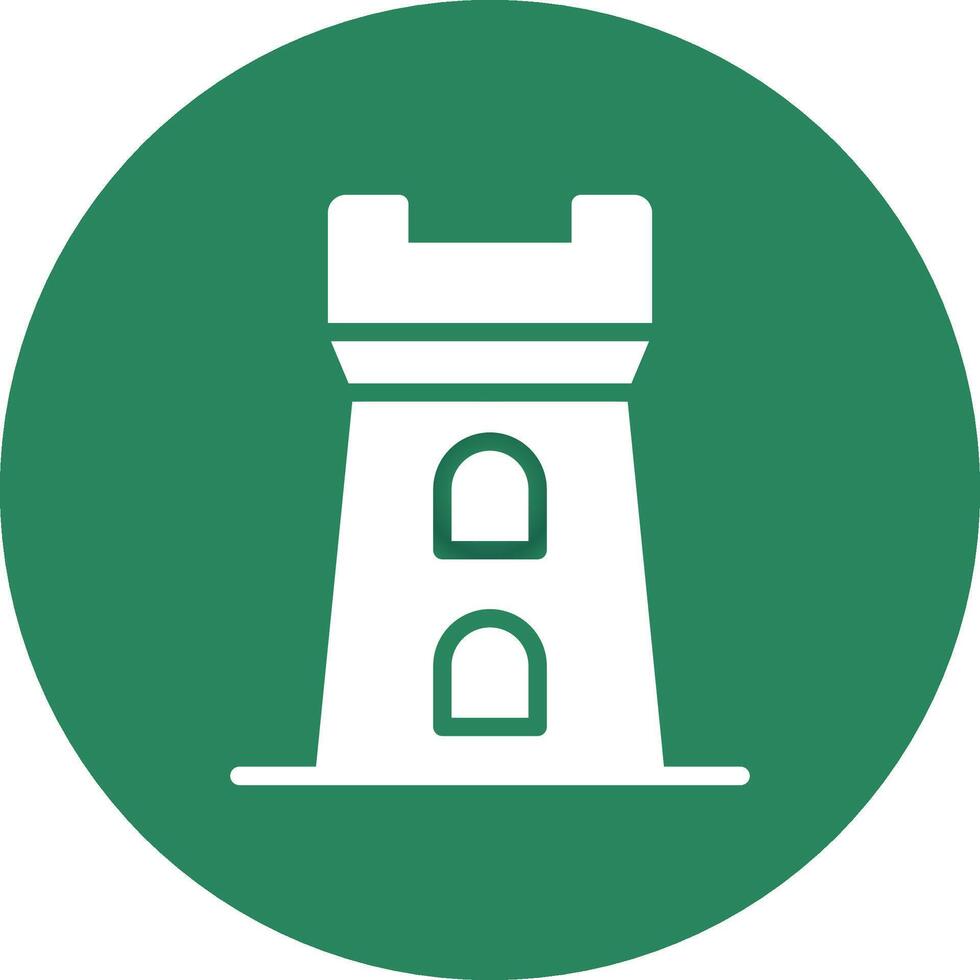 Tower Creative Icon Design vector