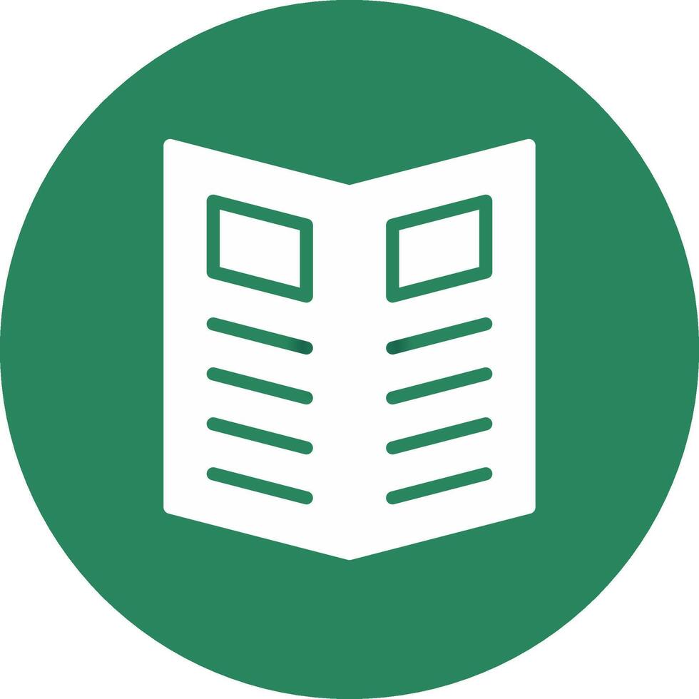 Trifold Creative Icon Design vector