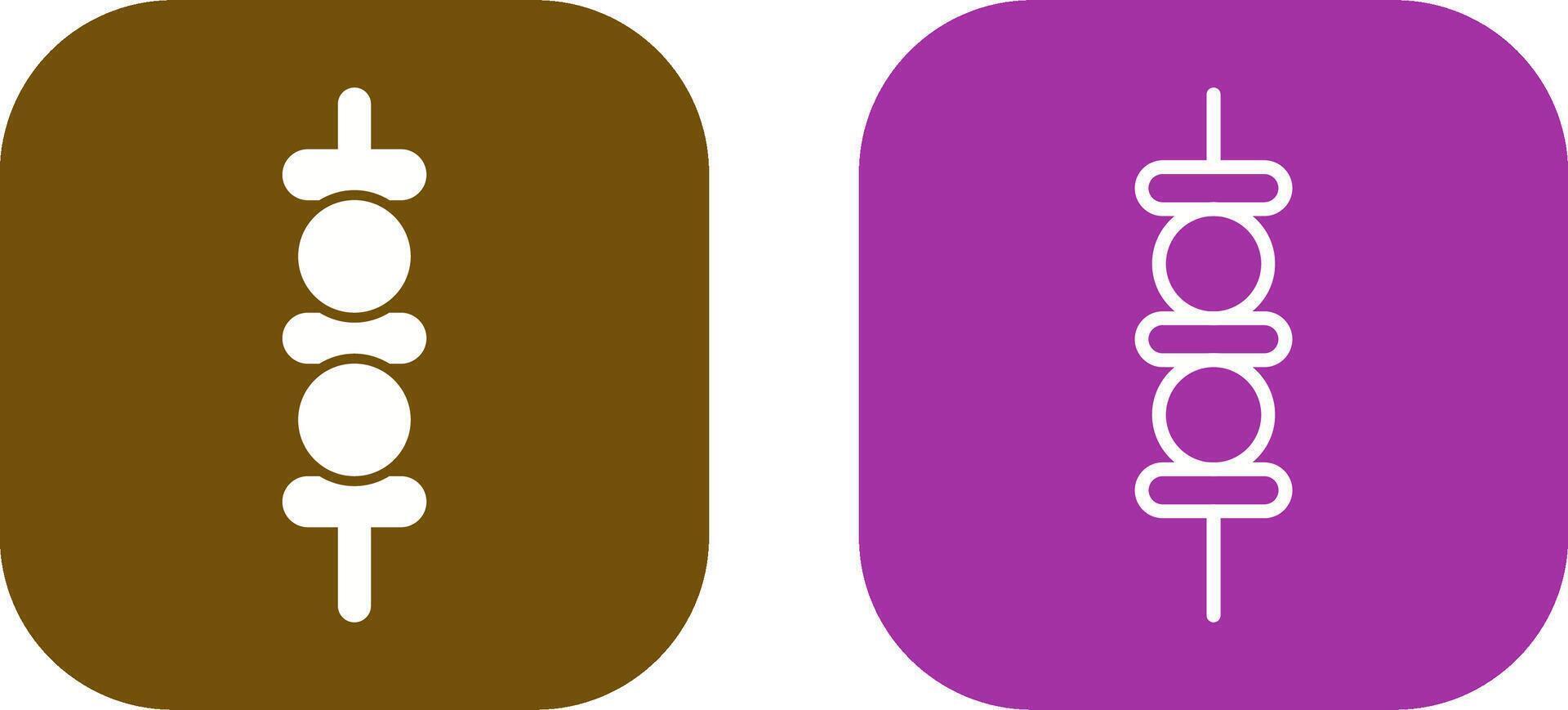 Kebab Vector Icon