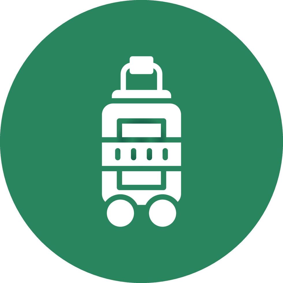 Luggage Creative Icon Design vector