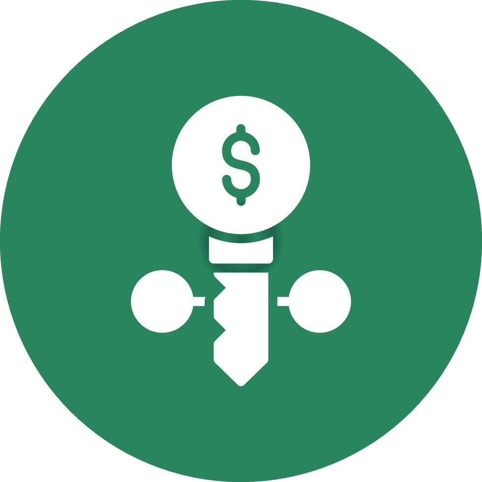 Key Creative Icon Design vector